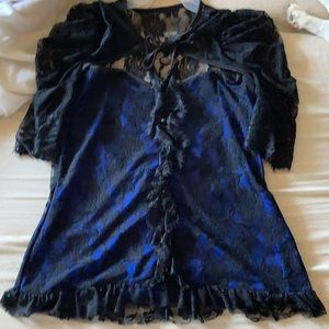 Chic Star steampunk lace top